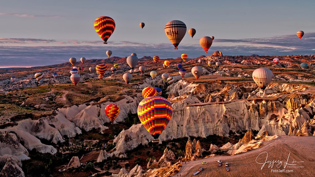 22. 6:53 am - Incredibly Scenic from Hot Air Balloon Cappadocia