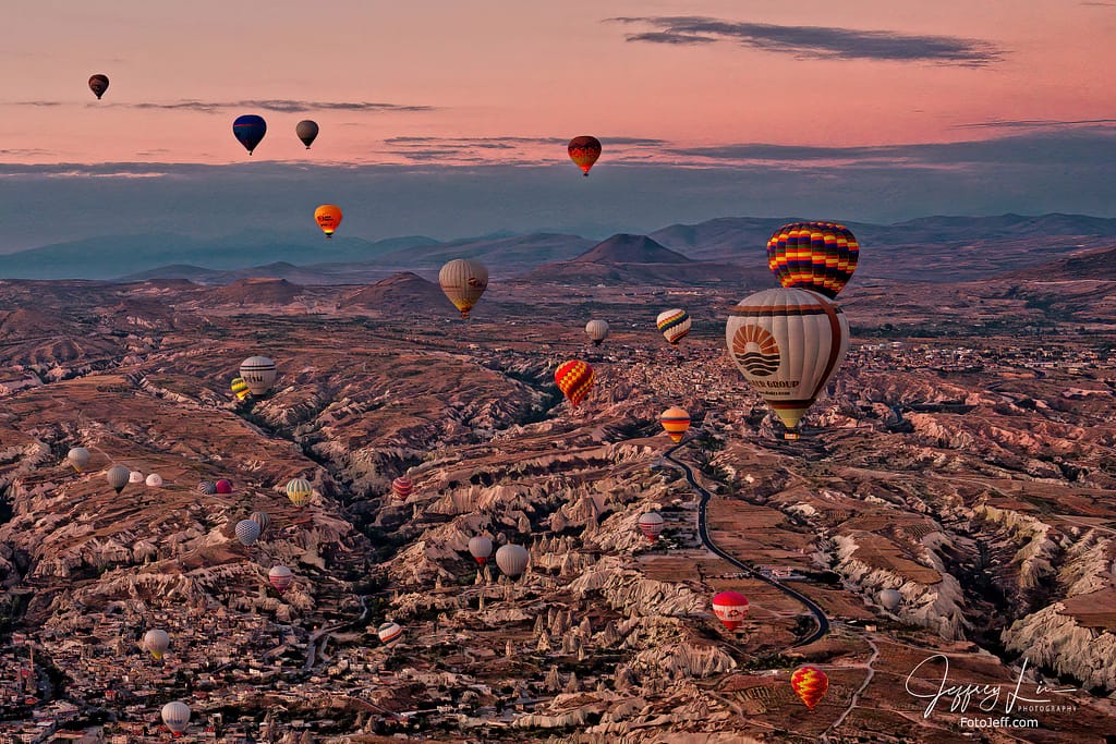 8. 6:34 am - Incredibly Scenic from Hot Air Balloon Cappadocia