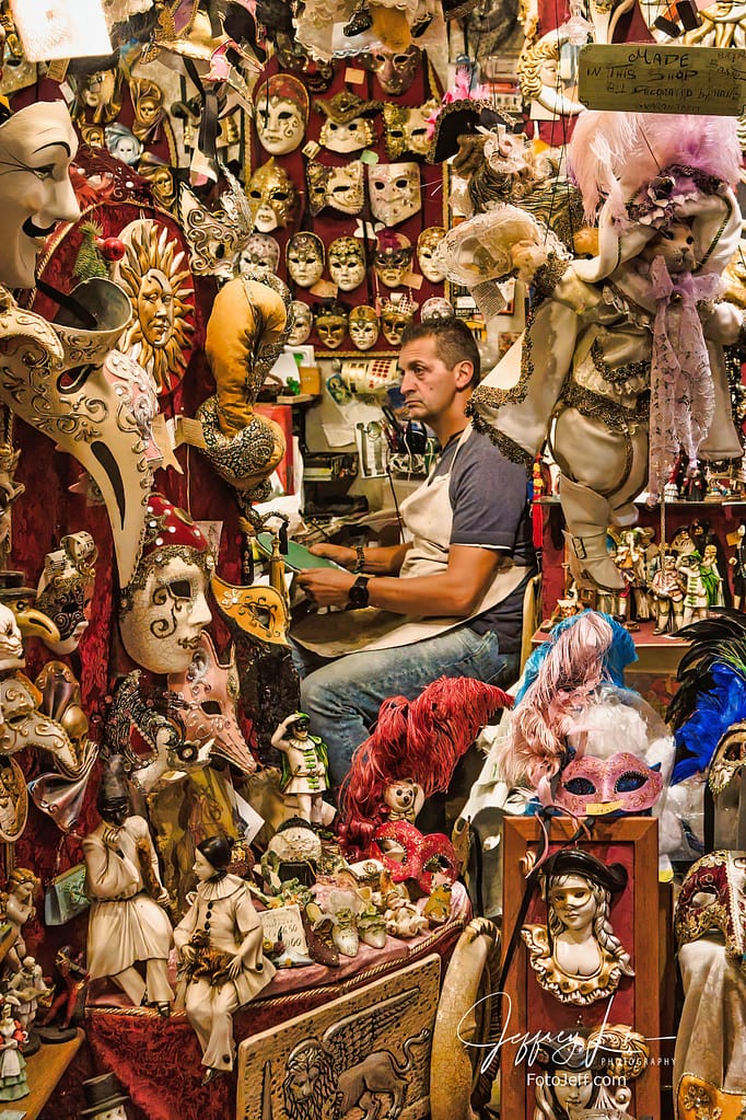 69. The Artisan Mask Maker of Venice