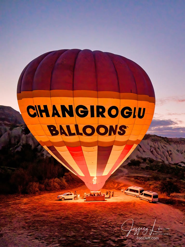 5. 6:12 am - Incredibly Scenic from Hot Air Balloon Cappadocia