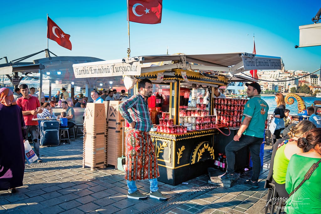 45. Tarihi Eminönü Turşucusu Streetshop at Eminönü Pier
